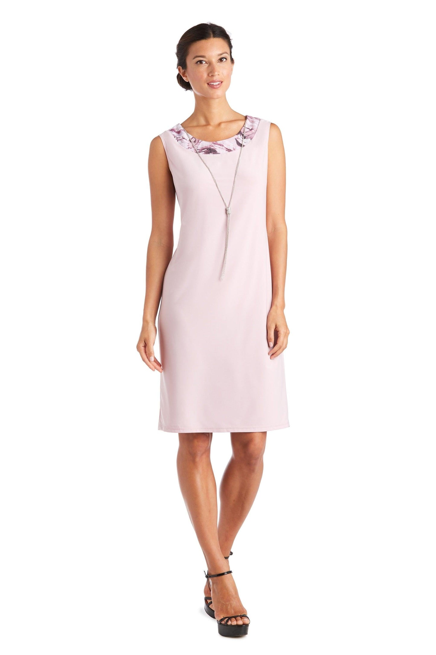 R&M Richards Short Mother of the Bride Dress 7279J - The Dress Outlet