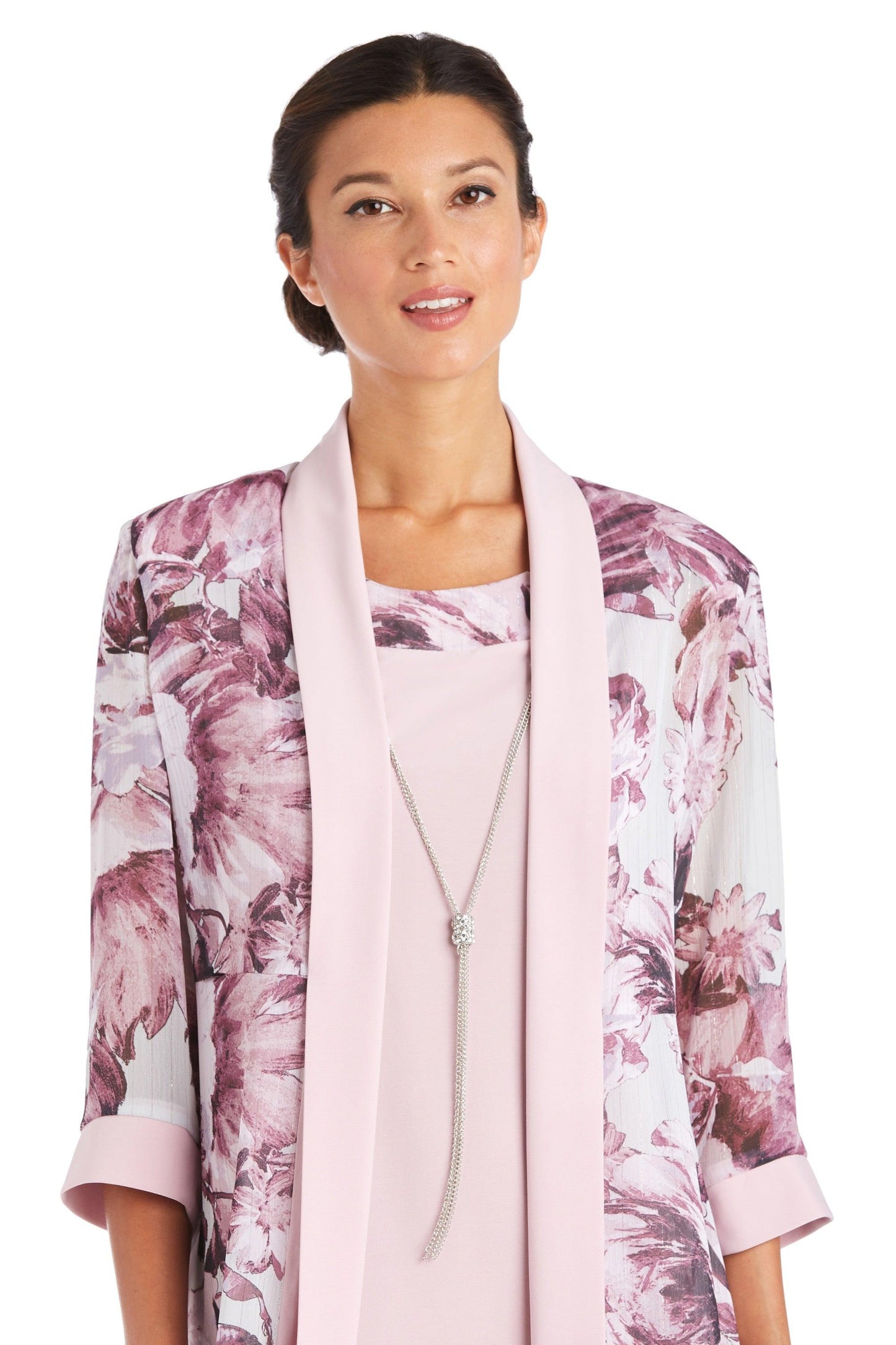 R&M Richards Short Mother of the Bride Dress 7279J - The Dress Outlet