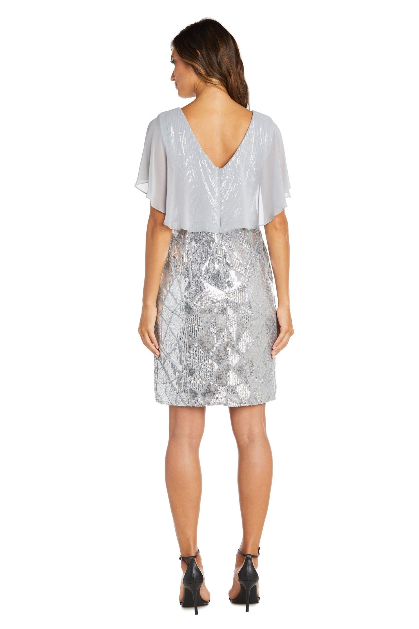 R&M Richards Short Mother of the Bride Dress 7721 - The Dress Outlet