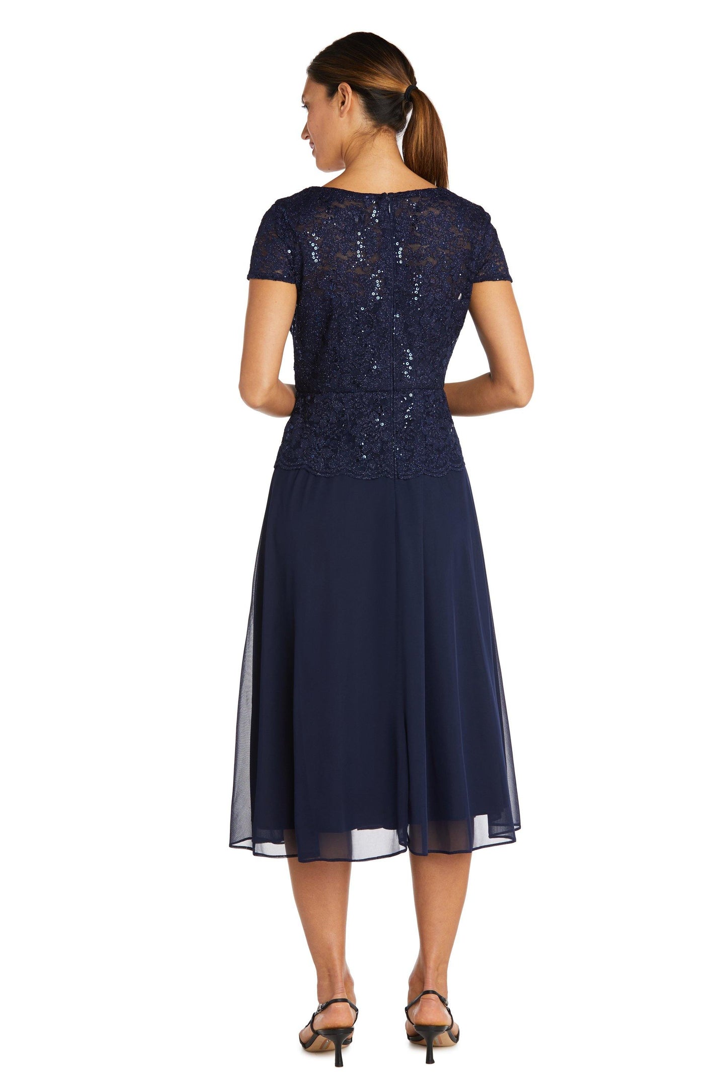 R&M Richards Short Mother of the Bride Dress 7829 - The Dress Outlet