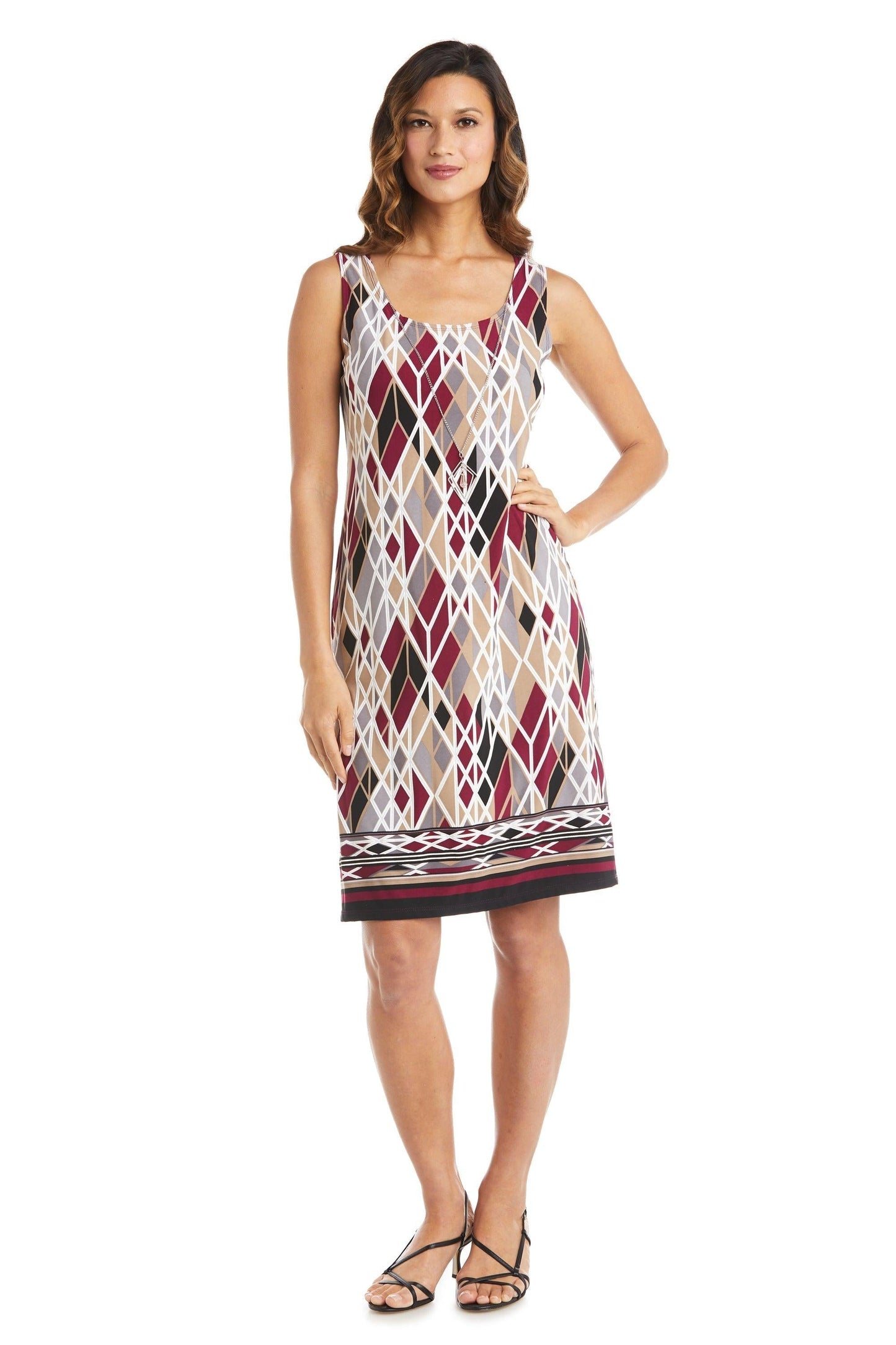 R&M Richards Short Mother of the Bride Dress 7987 - The Dress Outlet