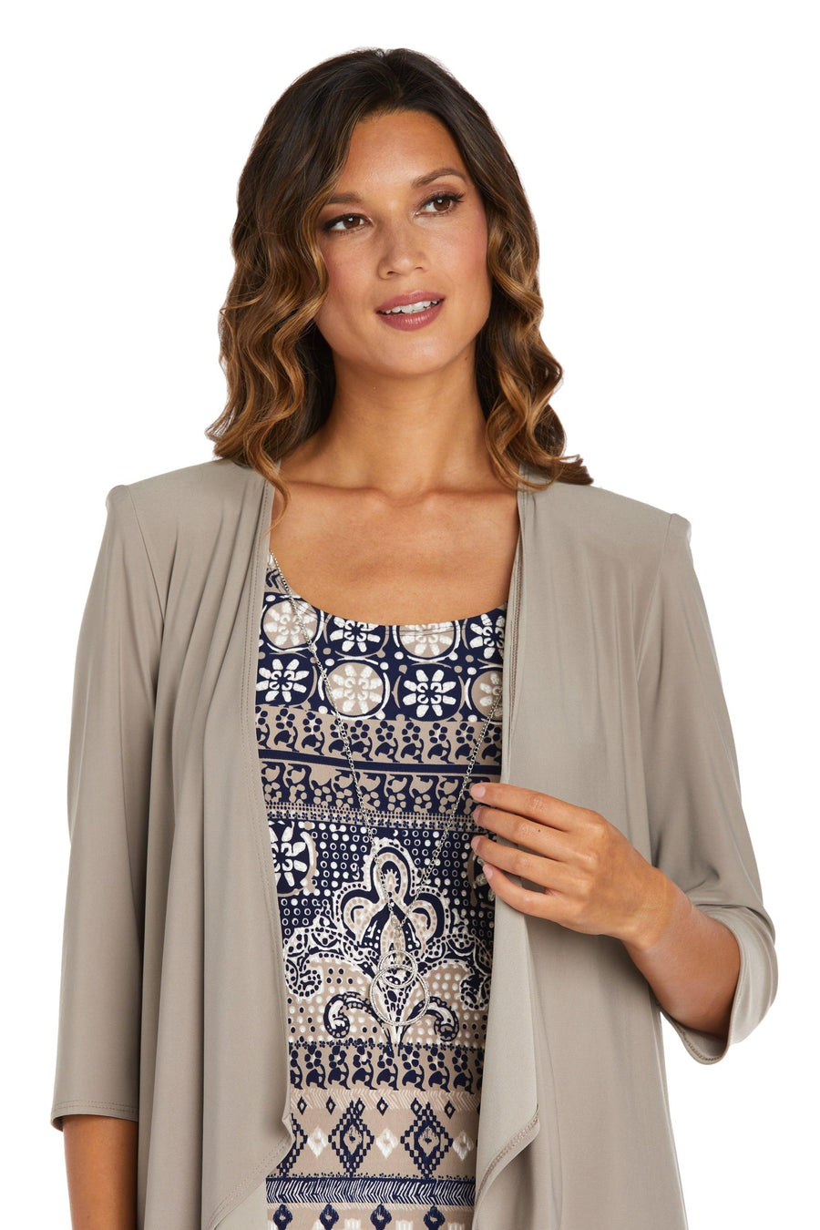 R&M Richards Short Mother of the Bride Dress 9037 - The Dress Outlet