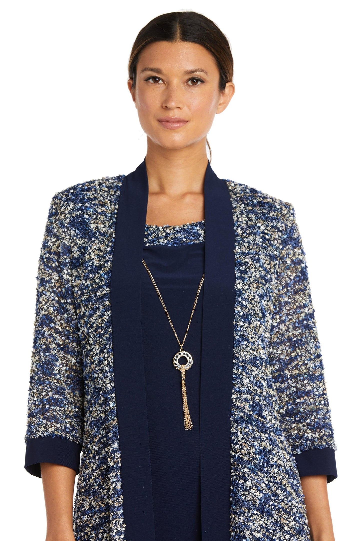 R&M Richards Short Mother of the Bride Dress 9045P - The Dress Outlet