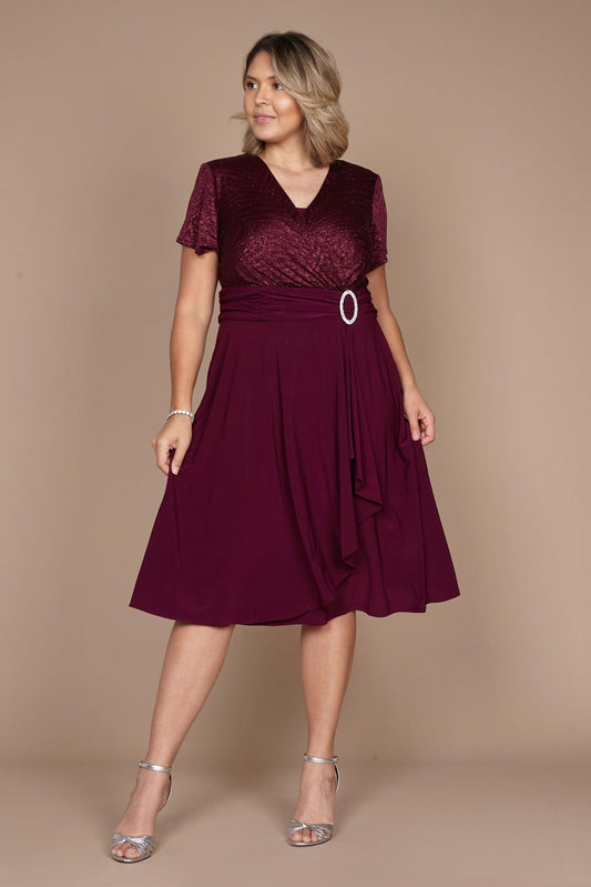 R&M Richards Short Mother of the Bride Dress 9109 - The Dress Outlet