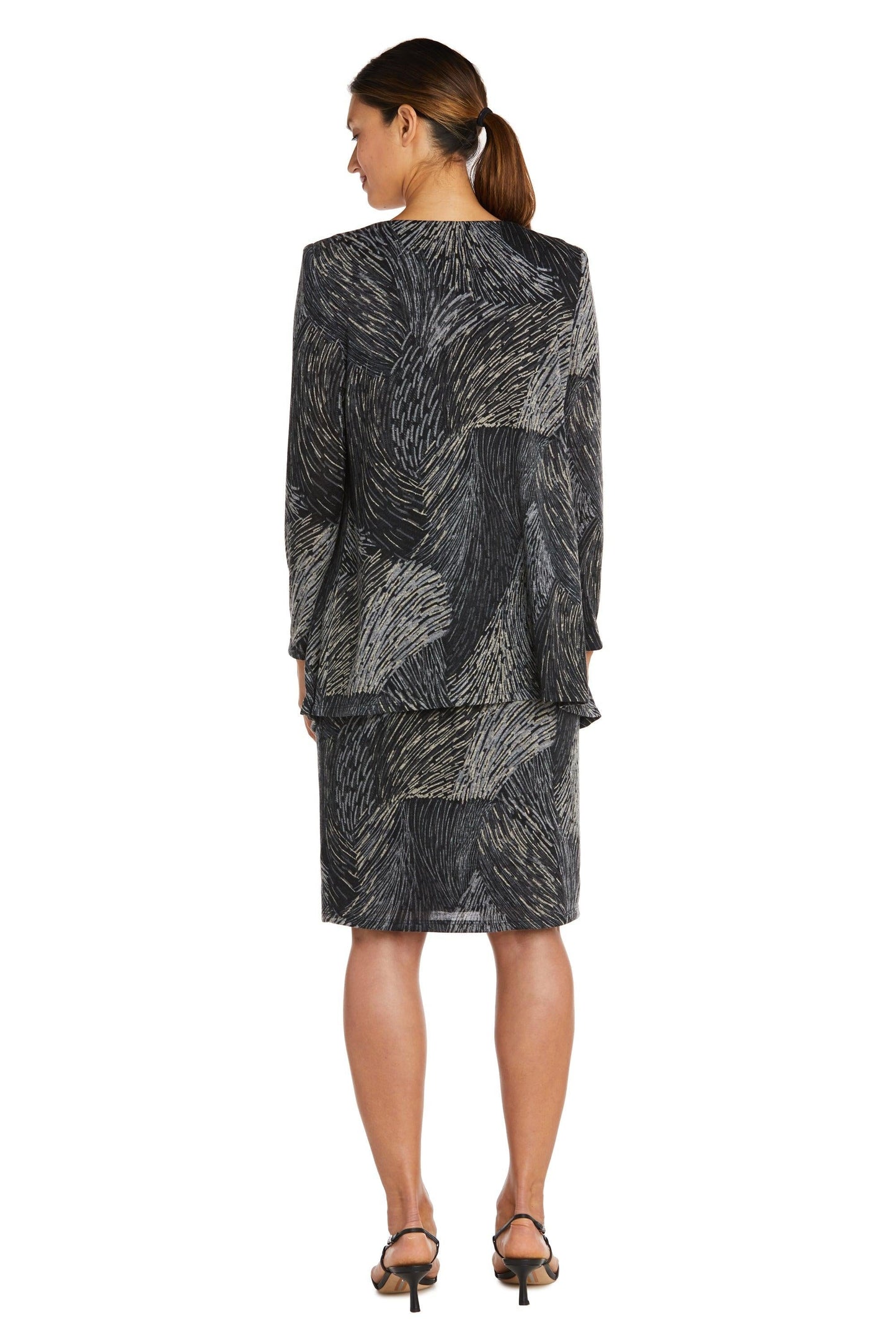 R&M Richards Short Mother of the Bride Dress 9156 - The Dress Outlet