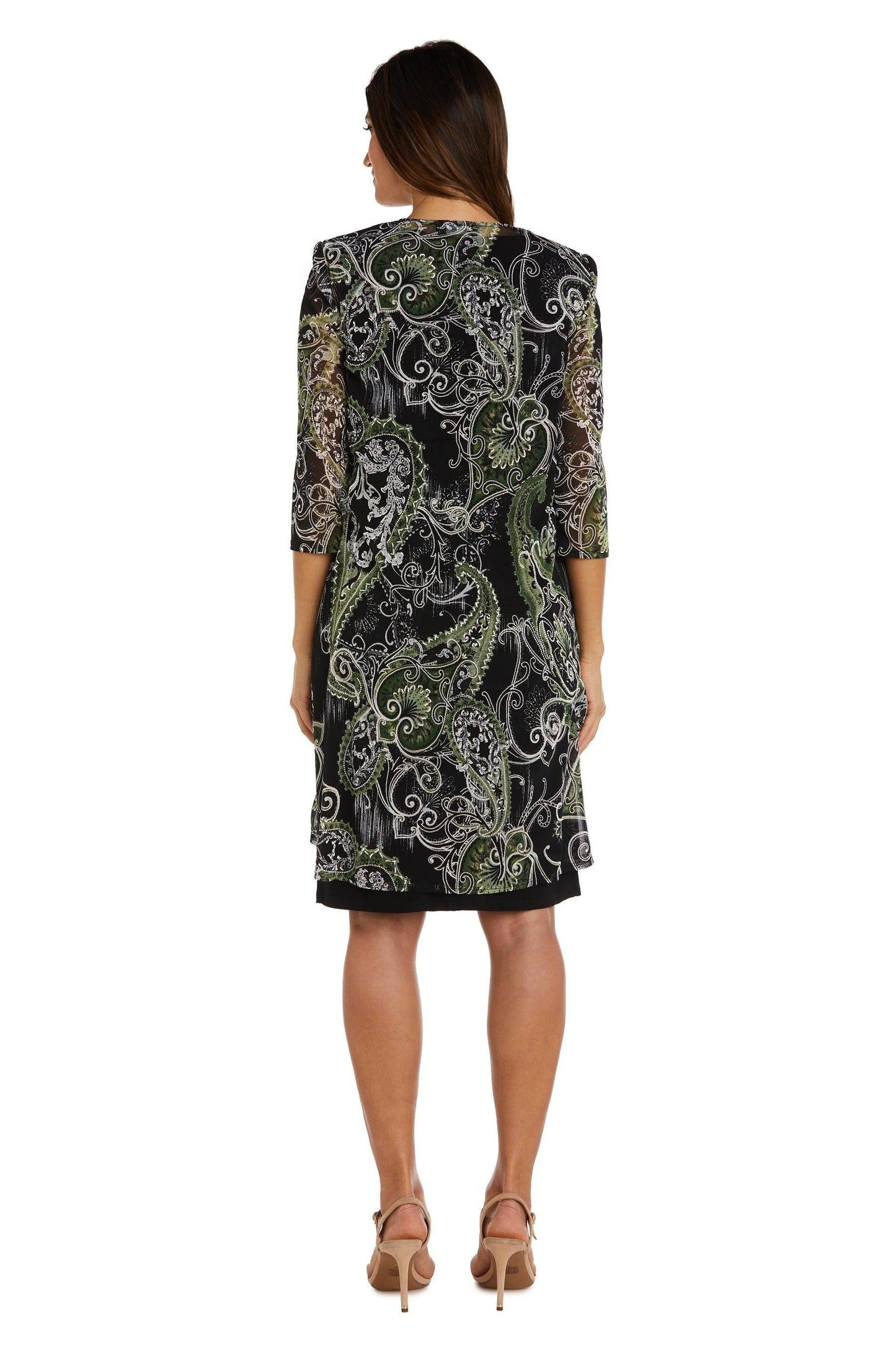 R&M Richards Short Petite 2 Piece Jacket Dress 9187P - The Dress Outlet