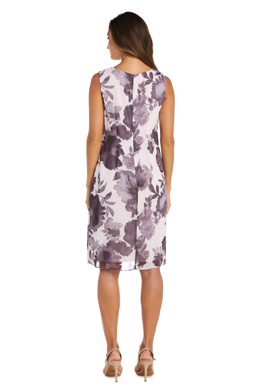 R&M Richards Short Petite Chiffon Jacket Dress 9388P - The Dress Outlet