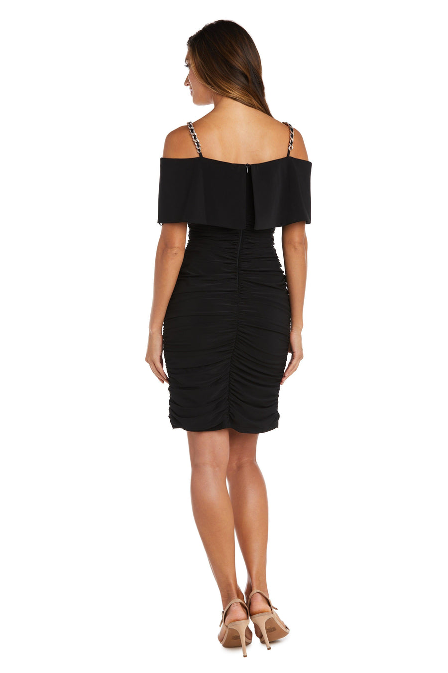 R&M Richards Short Petite Cocktail Dress 9377P - The Dress Outlet
