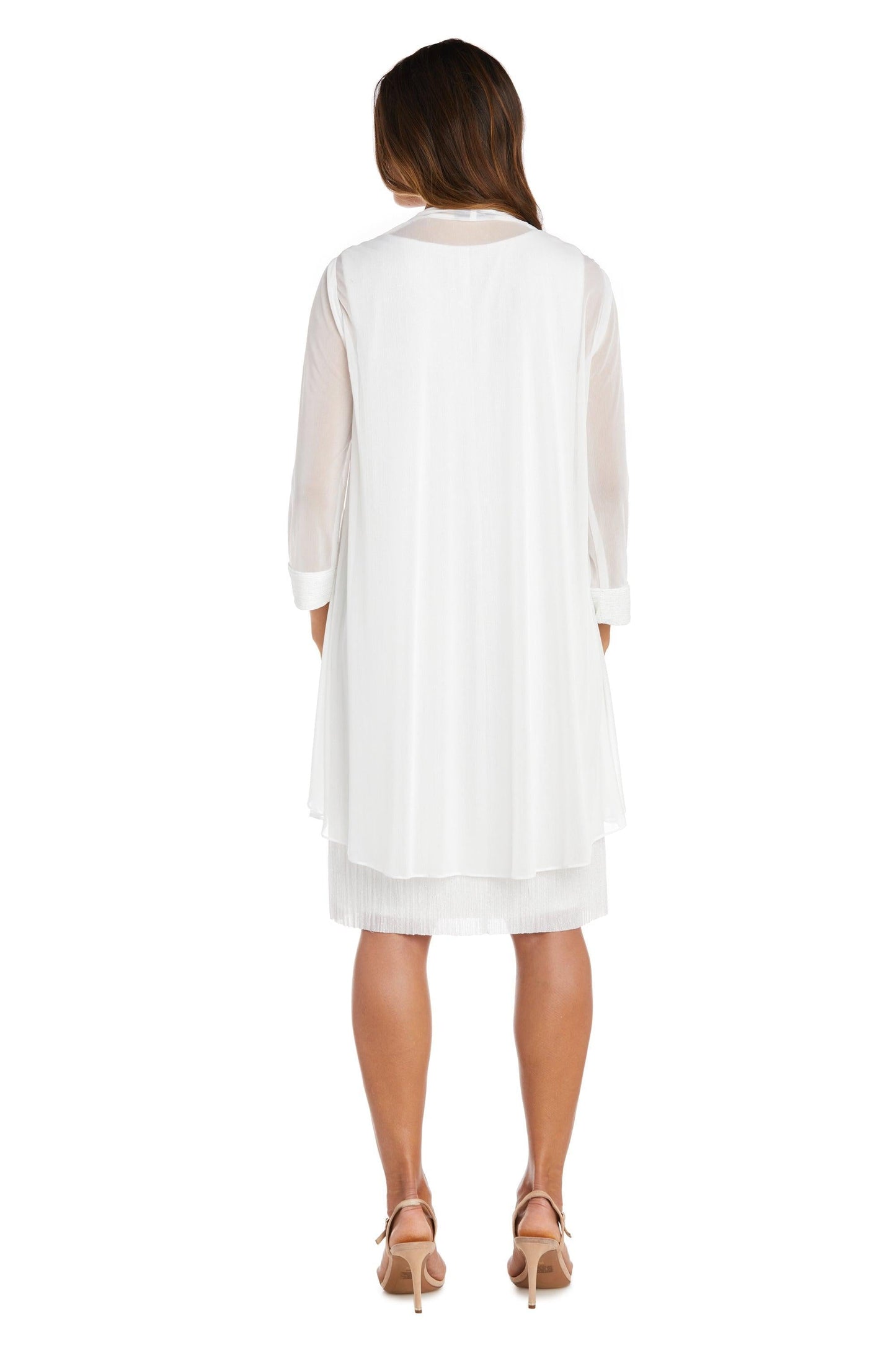 R&M Richards Short Petite Jacket 2 Piece Dress 2583P - The Dress Outlet