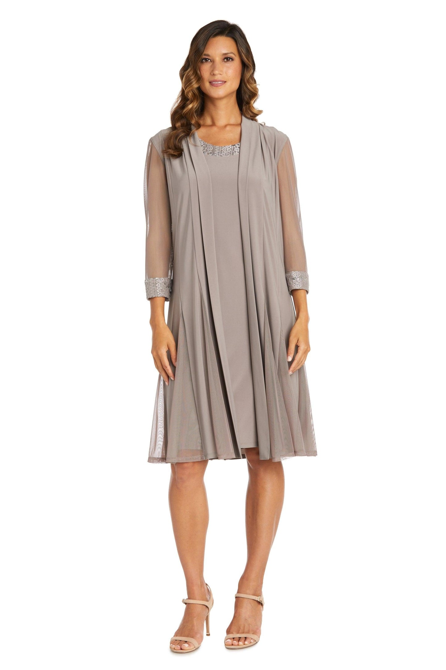 R&M Richards Short Petite Jacket Dress 3221P - The Dress Outlet