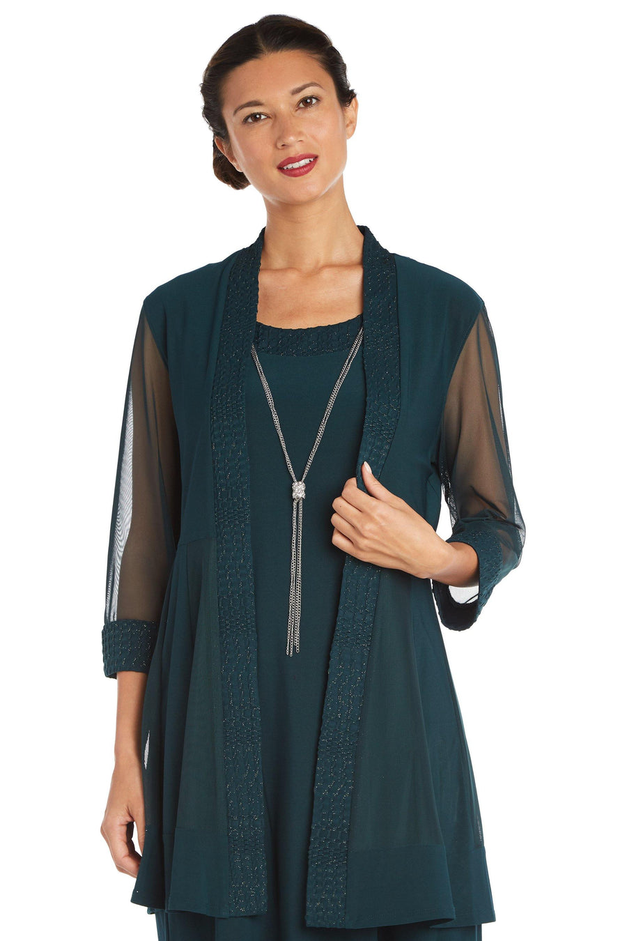 R&M Richards Short Petite Jacket Dress 5394P - The Dress Outlet