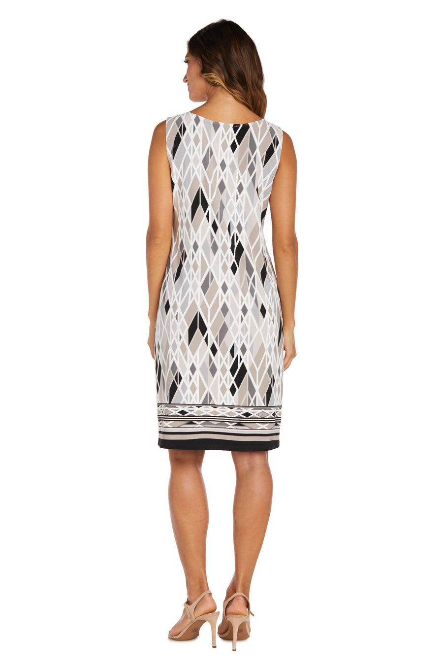 R&M Richards Short Petite Print Jacket Dress 7987P - The Dress Outlet