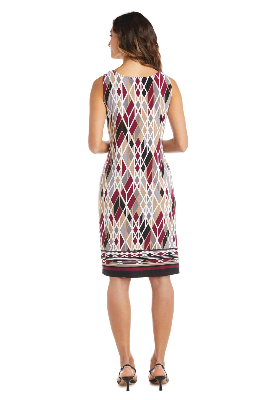 R&M Richards Short Petite Print Jacket Dress 7987P - The Dress Outlet