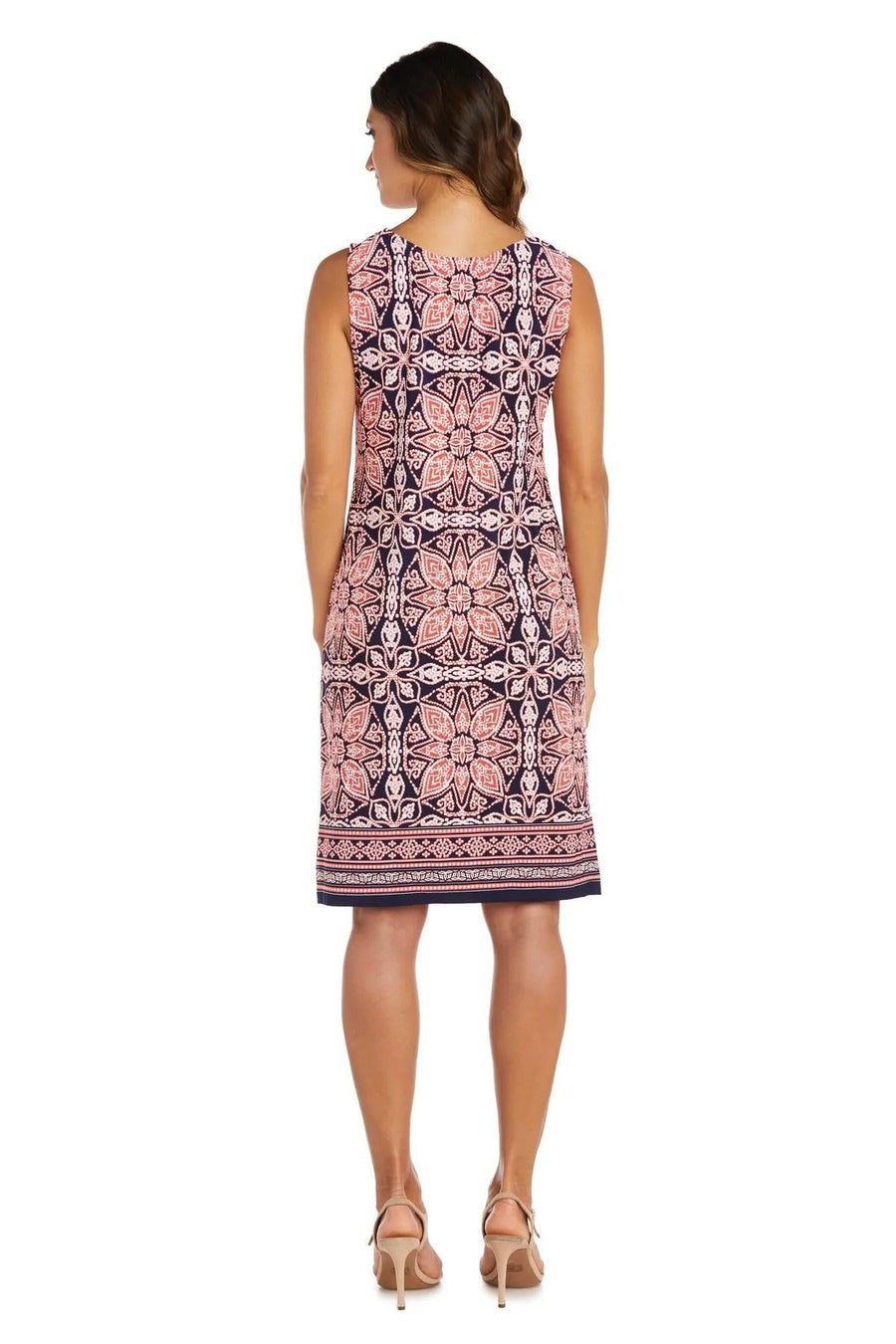 R&M Richards Short Petite Print Jacket Dress 9227P - The Dress Outlet