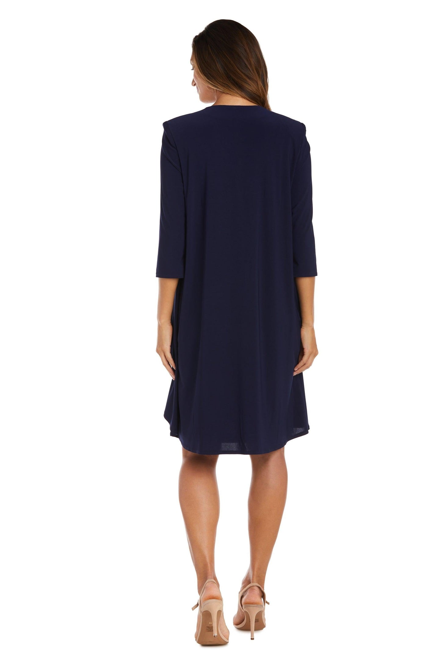 R&M Richards Short Petite Print Jacket Dress 9297P - The Dress Outlet