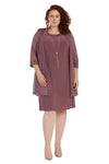 R&M Richards Short Plus Size Jacket Dress 1873W - The Dress Outlet