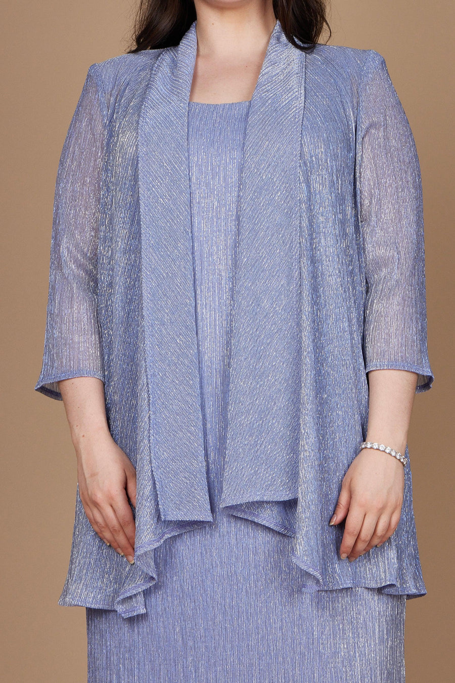 R&M Richards Short Plus Size Jacket Dress 5191W - The Dress Outlet