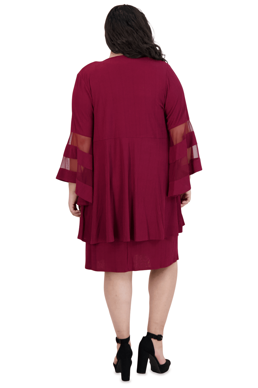 R&M Richards Short Plus Size Jacket Dress 7994W - The Dress Outlet