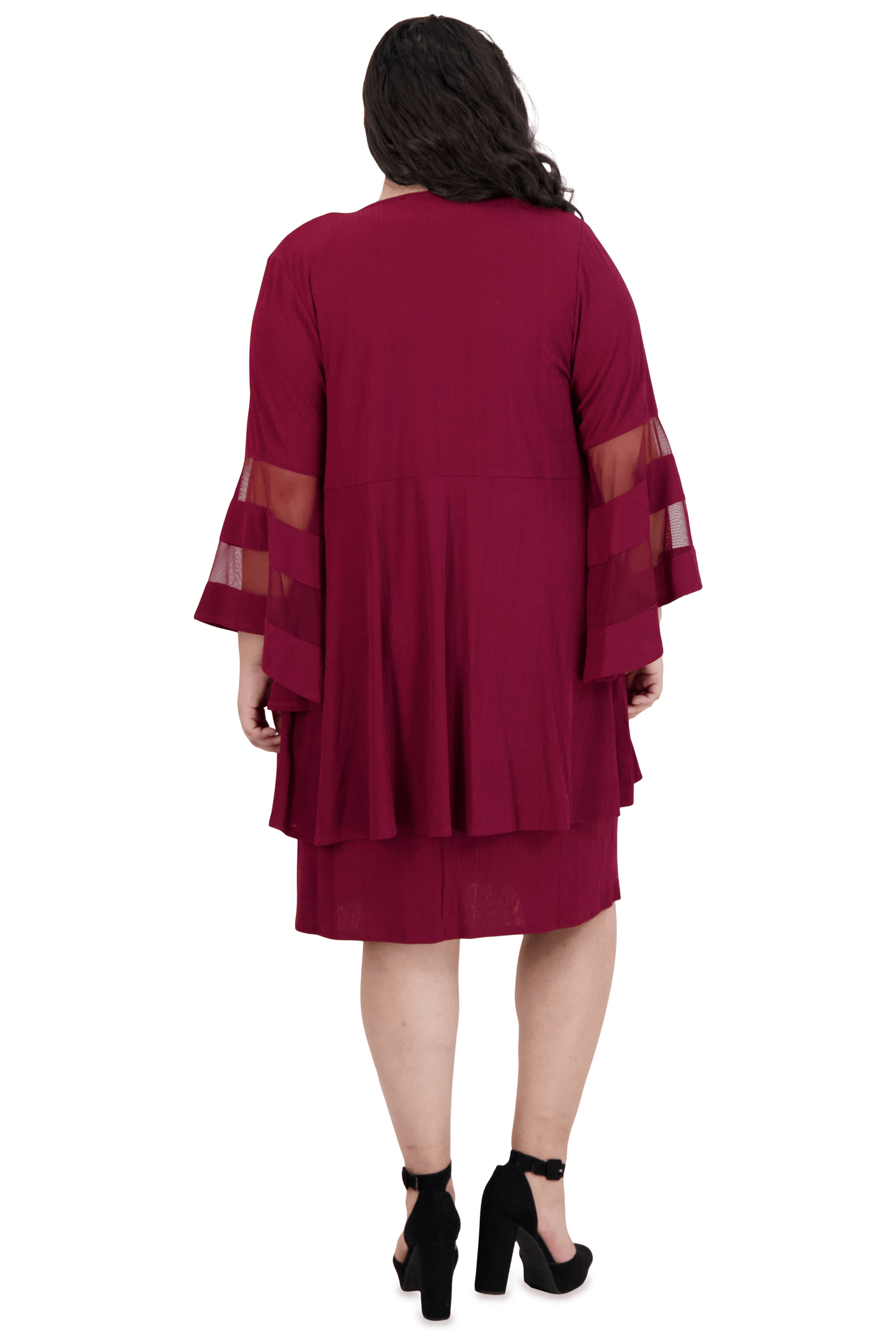 R&M Richards Short Plus Size Jacket Dress 7994W - The Dress Outlet