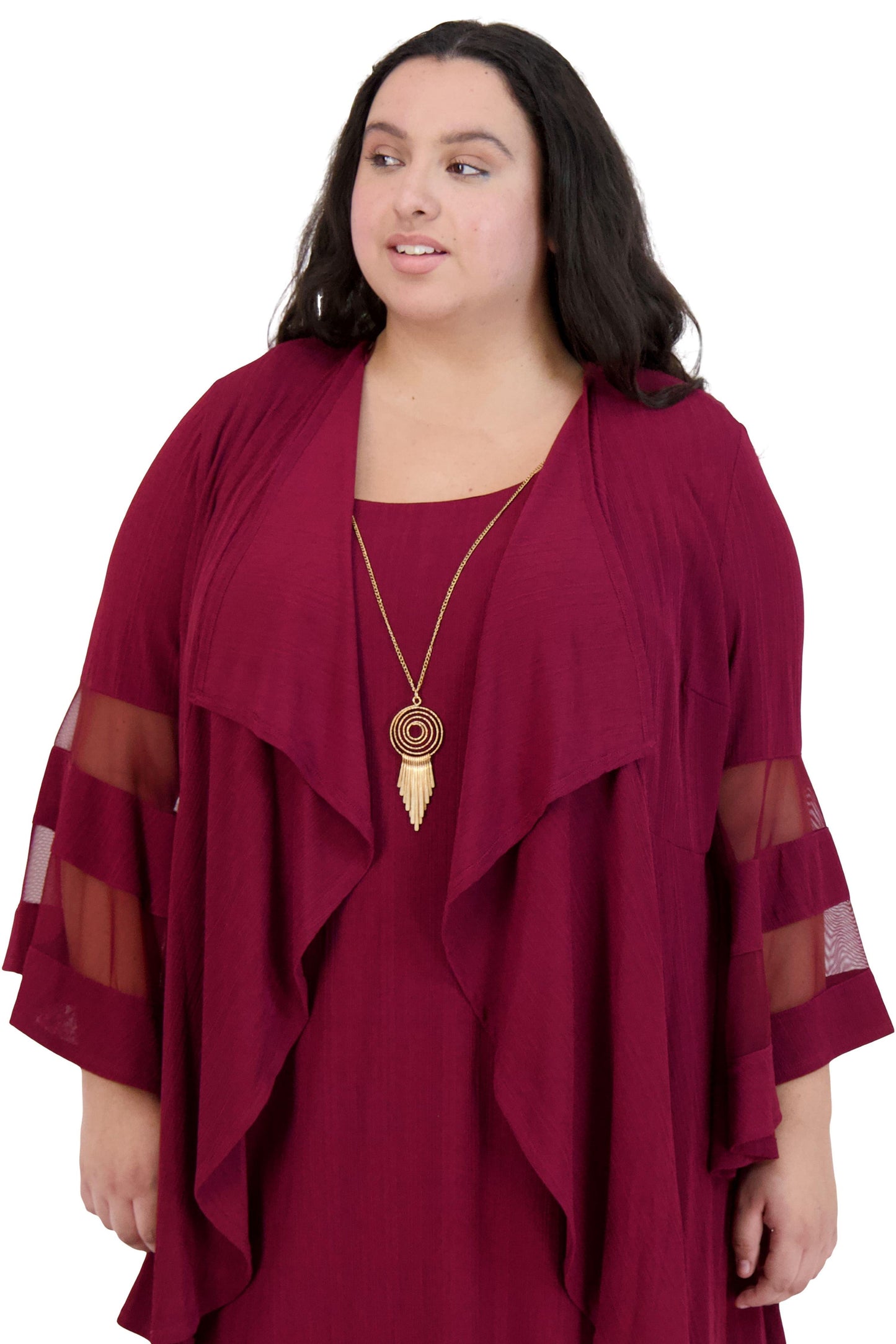 R&M Richards Short Plus Size Jacket Dress 7994W - The Dress Outlet