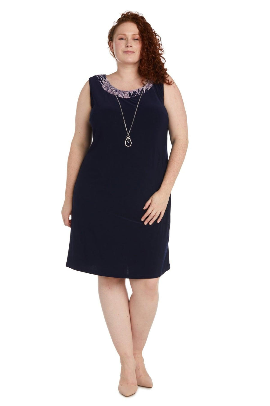 R&M Richards Short Plus Size Jacket Dress 9003W - The Dress Outlet