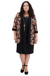 R&M Richards Short Plus Size Jacket Dress 9043W - The Dress Outlet