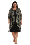 R&M Richards Short Plus Size Jacket Dress 9187W - The Dress Outlet