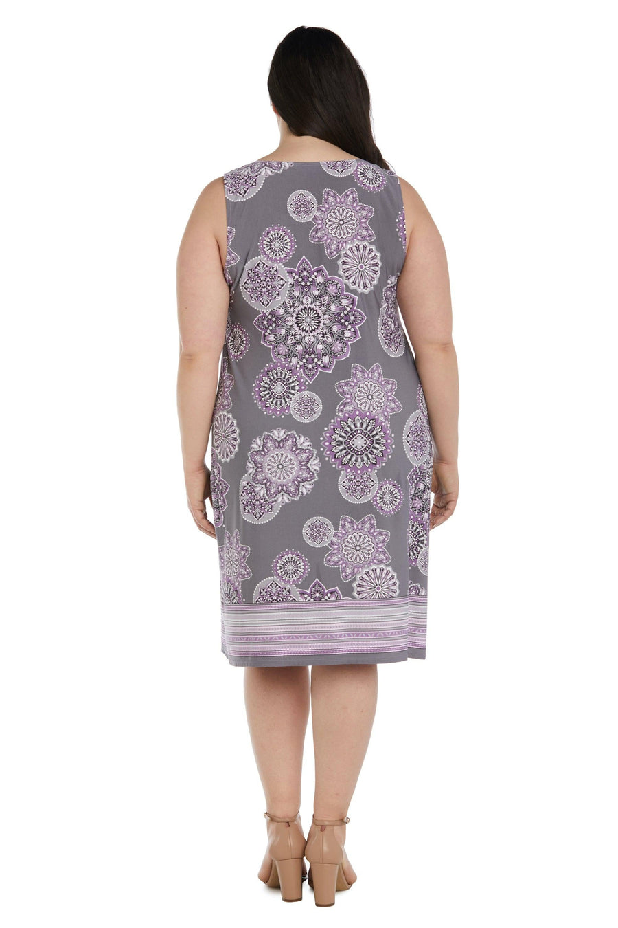 R&M Richards Short Plus Size Jacket Dress 9257W - The Dress Outlet