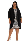 R&M Richards Short Plus Size jacket Dress 9297W - The Dress Outlet
