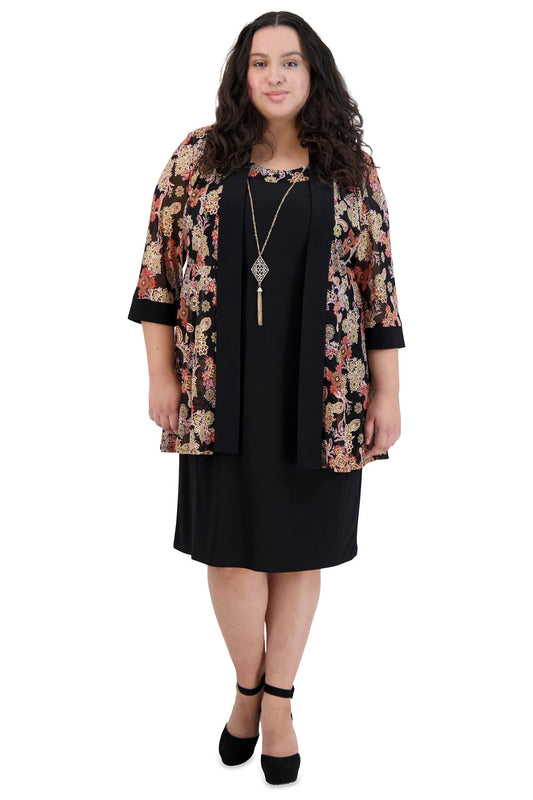 R&M Richards Short Plus Size Jacket Dress Sale 9043W - The Dress Outlet
