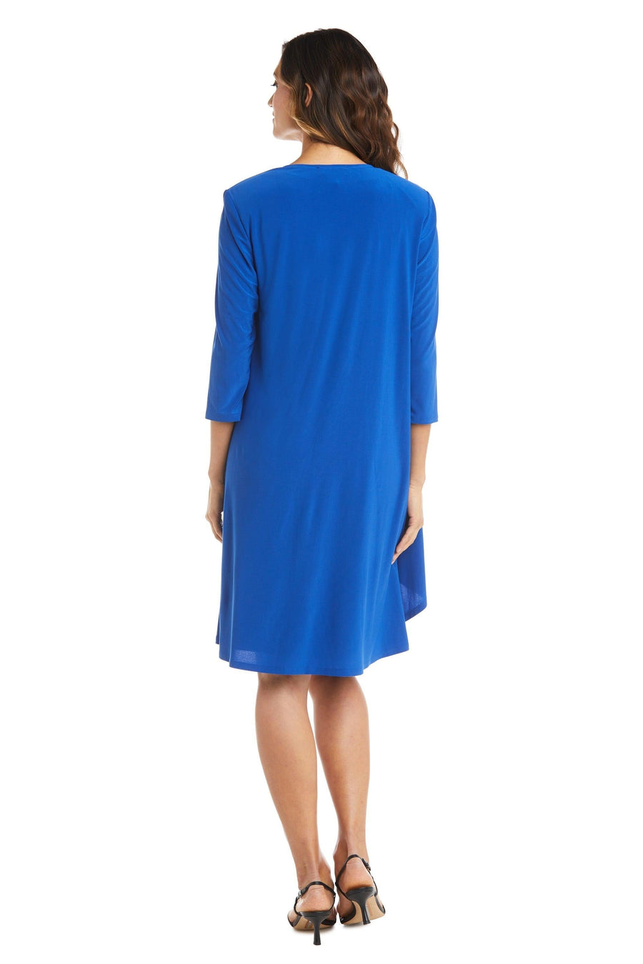 R&M Richards Short Print Jacket Petite Dress 7687P - The Dress Outlet