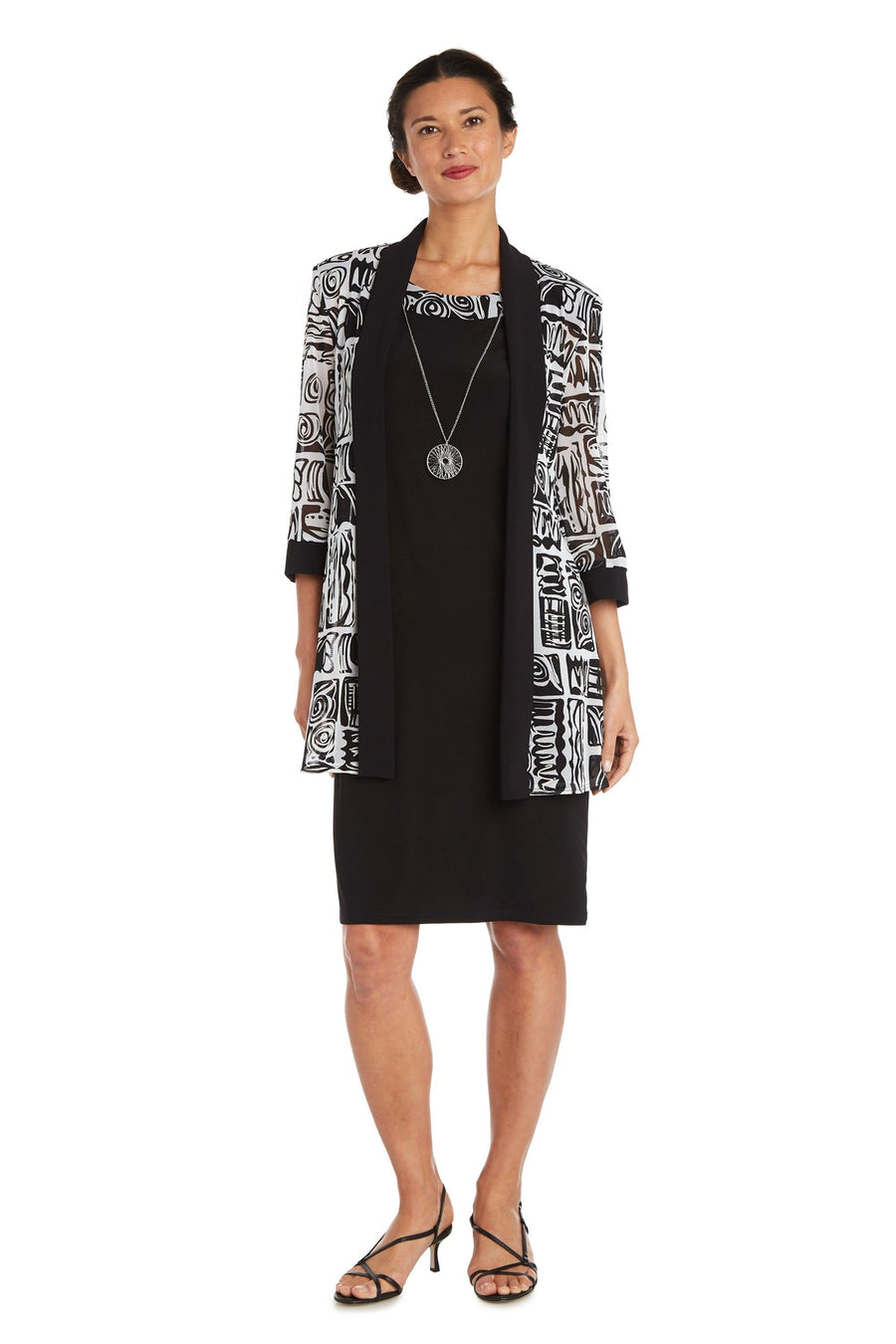 R&M Richards Short Two Piece Jacket Dress 7923 - The Dress Outlet