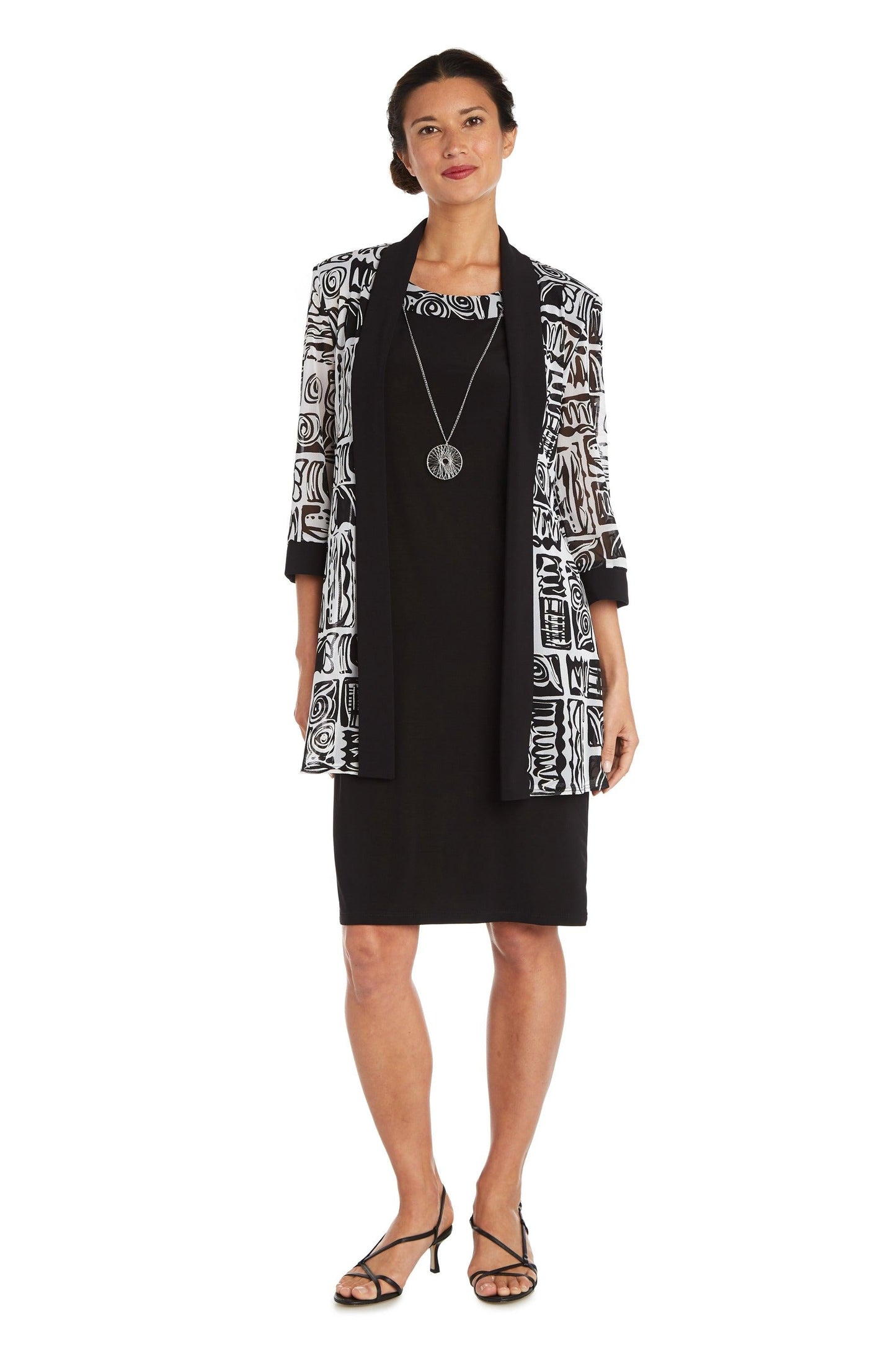 R&M Richards Short Two Piece Jacket Dress 7923 - The Dress Outlet