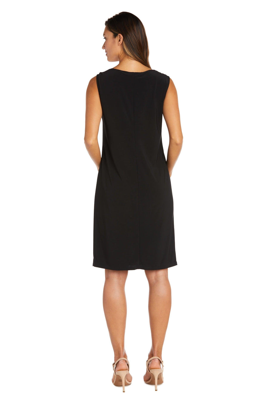 R&M Richards Short Two Piece Jacket Print Dress 9213 - The Dress Outlet