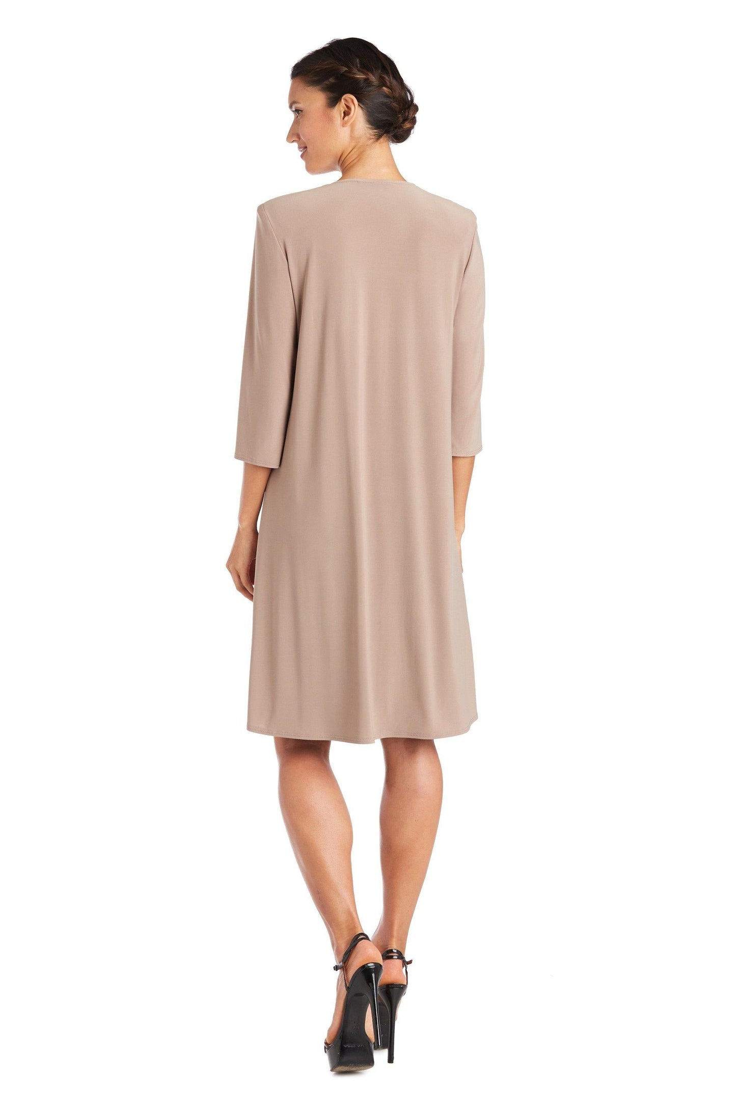 R&M Richards Short Two Piece Petite Dress 7037P - The Dress Outlet