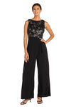 R&M Richards Sleeveless Formal Lace Jumpsuit 9054 - The Dress Outlet