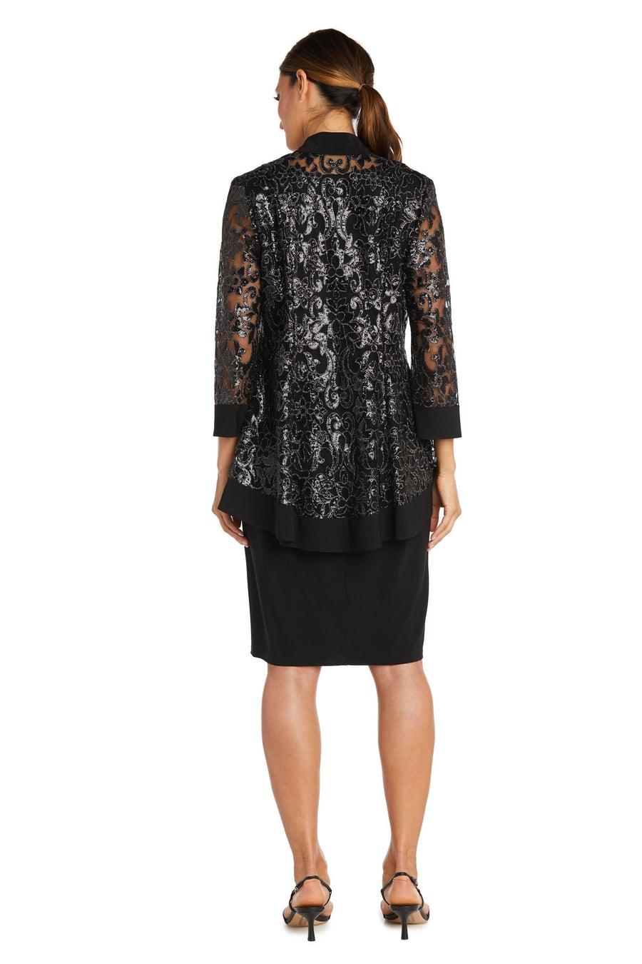 R&M Richards Two Piece Short Jacket Dress 7387 - The Dress Outlet