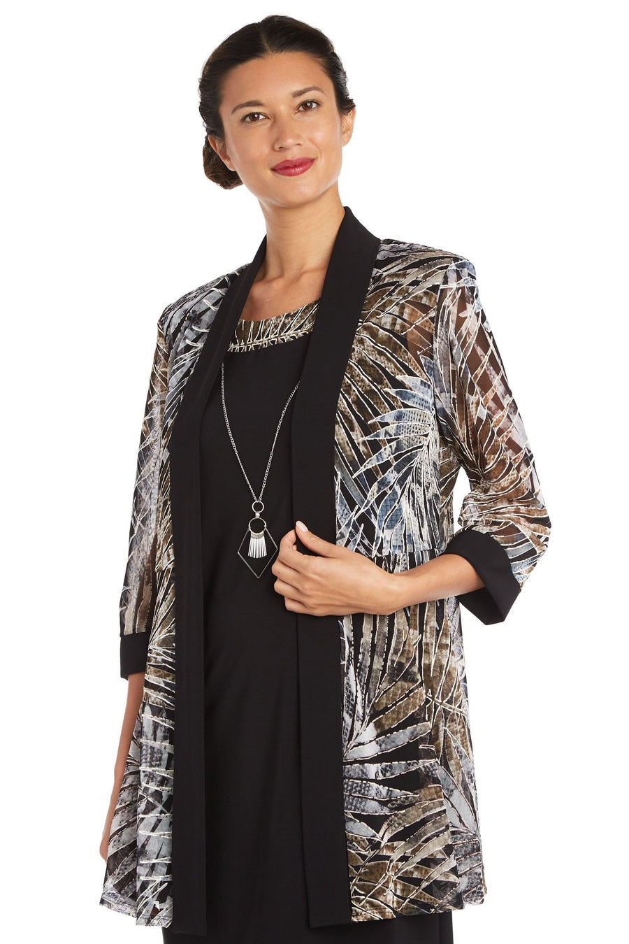 R&M Richards Two Piece Short Jacket Dress 7953 - The Dress Outlet
