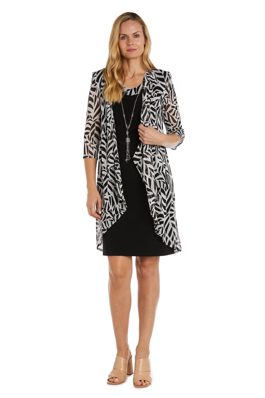 R&M Richards Two Piece Short Jacket Dress 9737 - The Dress Outlet