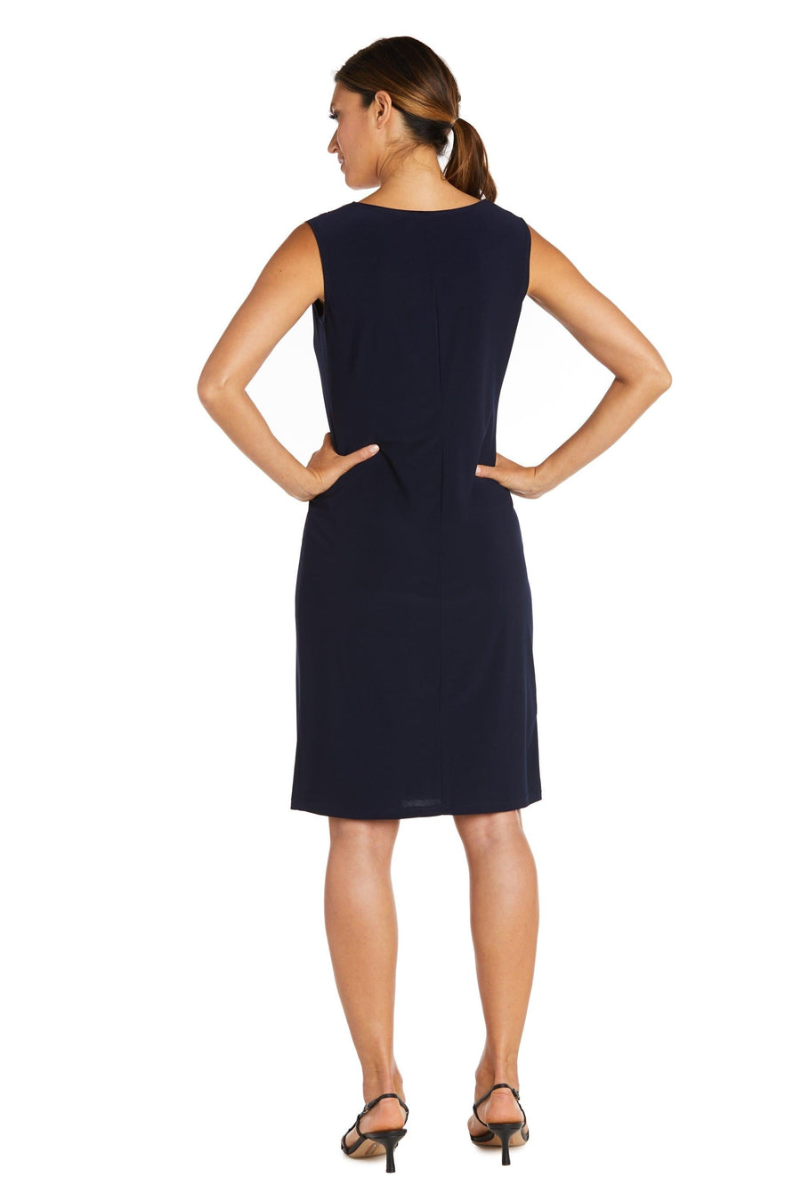 R&M Richards Two Piece Short Print Jacket Dress 7823 - The Dress Outlet