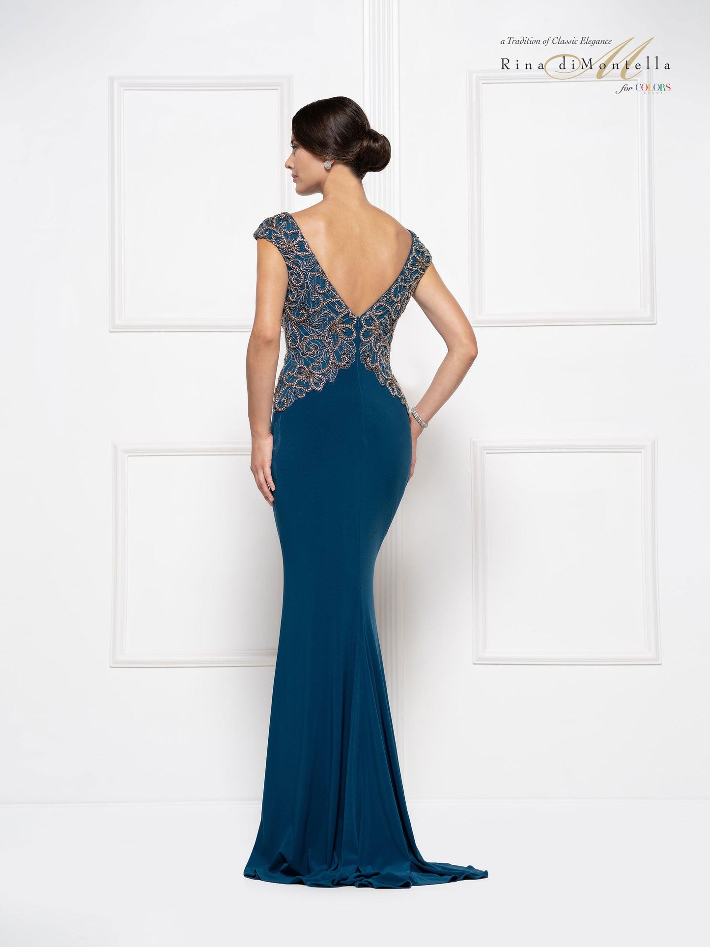 Rina di Montella Formal Long Dress 2692 - The Dress Outlet