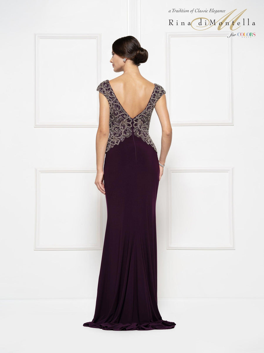 Rina di Montella Formal Long Dress 2692 - The Dress Outlet