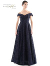 Rina di Montella Formal Off Shoulder Long Gown 2715 - The Dress Outlet