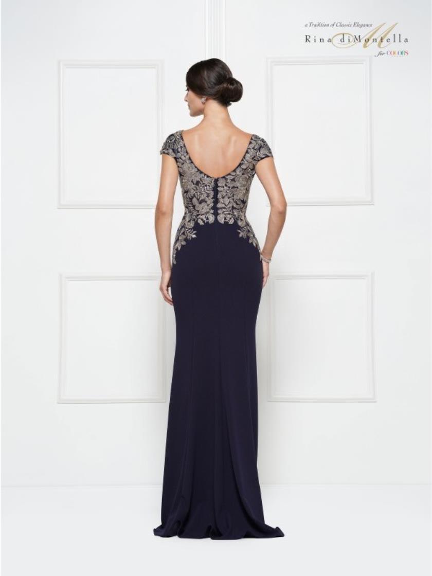 Rina di Montella Long Formal Dress 2652 - The Dress Outlet