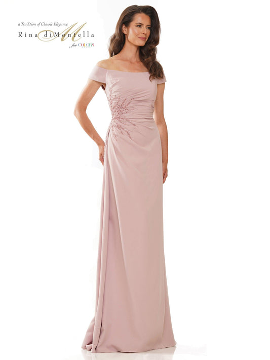 Rina di Montella Long Formal Dress 2806 - The Dress Outlet