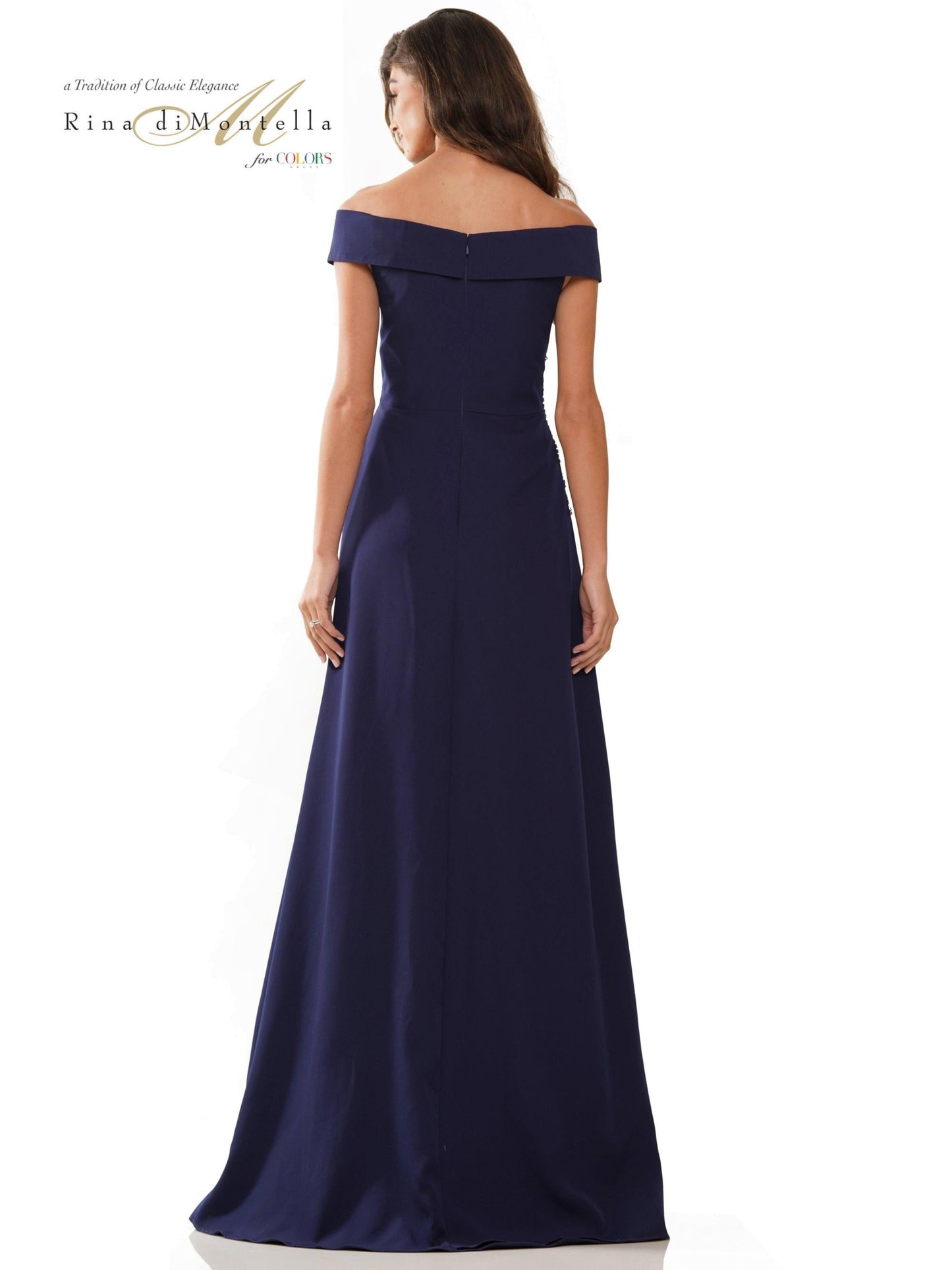Rina di Montella Long Formal Dress 2806 - The Dress Outlet