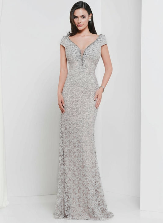 Rina di Montella Long Formal Evening Dress 2656 - The Dress Outlet
