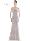 Rina di Montella Long Formal Off Shoulder Gown 2713 - The Dress Outlet
