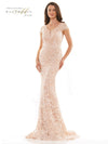 Rina di Montella Long Mother of the Bride Gown 2803 - The Dress Outlet