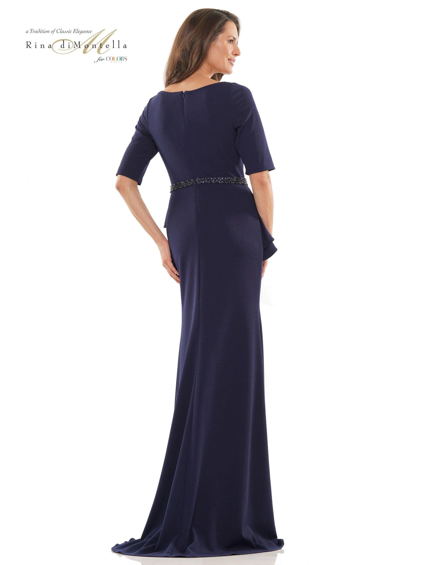 Rina di Montella Mother of the Bride Long Gown 2761 - The Dress Outlet